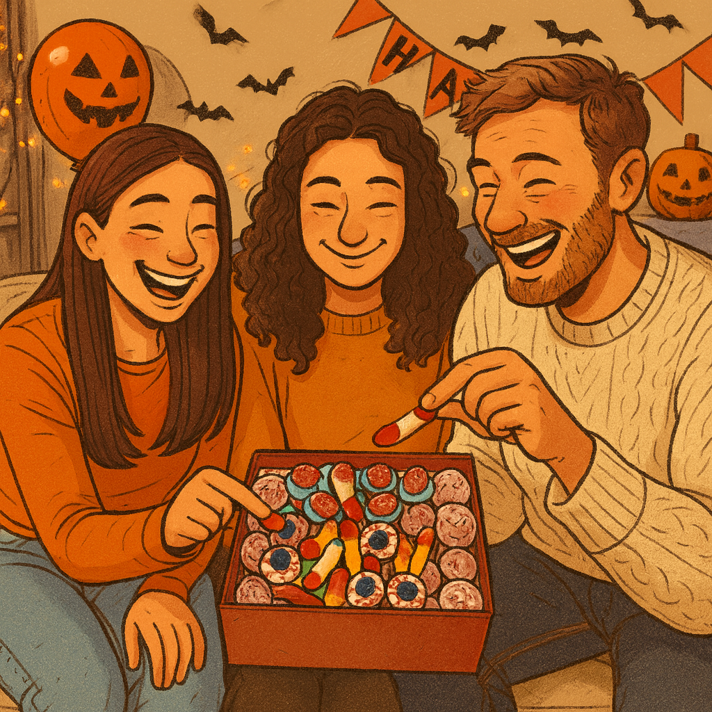 Idée pour fêter Halloween - Box de bonbons Effrayants